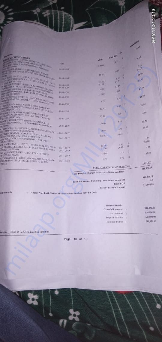 Provisional bill