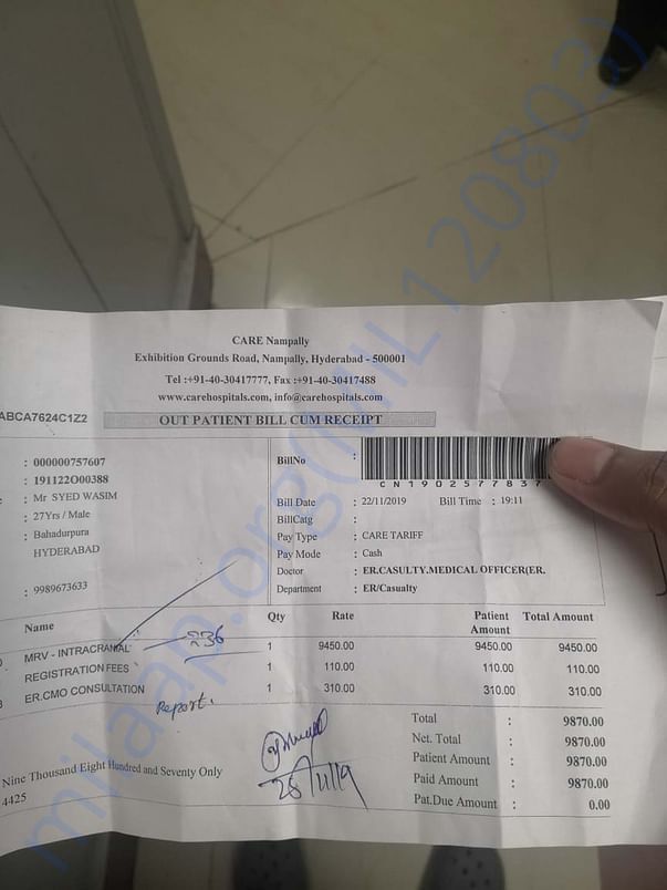 Hospital Bills
