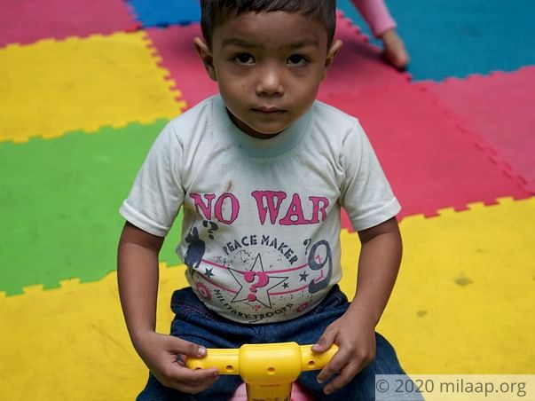 This Boy's Only Hope At Fighting The Blood Disease Is A Transplant