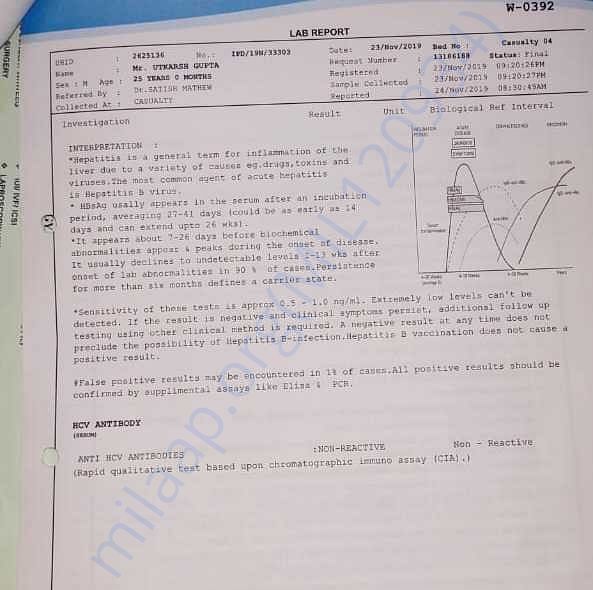 Medical Report