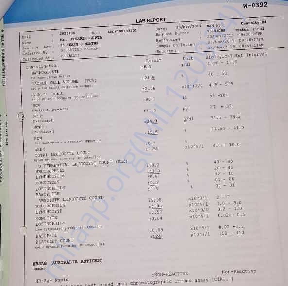 Medical Report