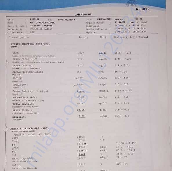 Medical Report