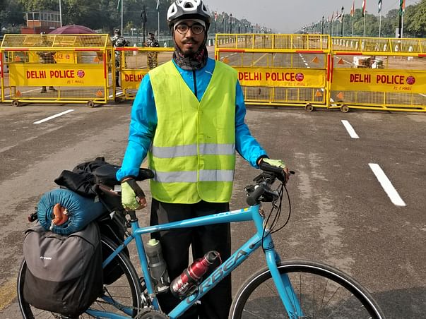 Solocycling On Jai Jawan Jai Kisan& Reduce Single Use Plastic