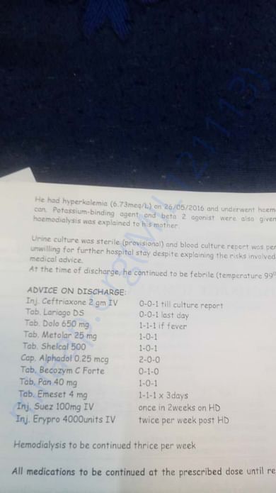 Hospital bills