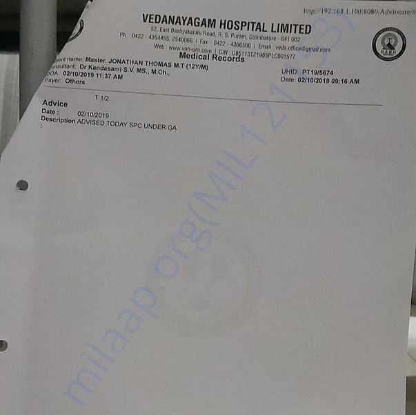 Medical Report