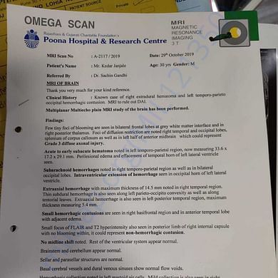 Medical Report