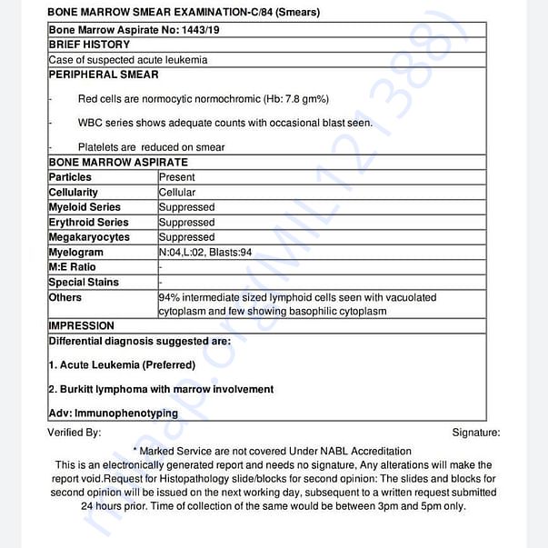 Medical Report