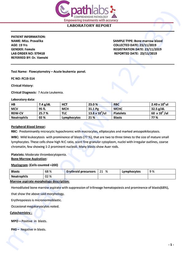 Medical Report