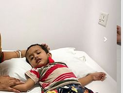 2 Years Old Baby Ansh Mahato Needs Your Help To Fight Brain Tumor