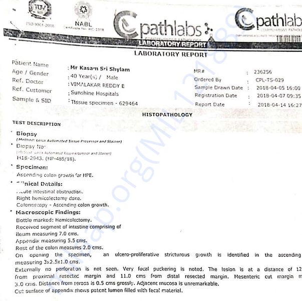 Medical Report