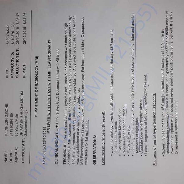 Medical Report