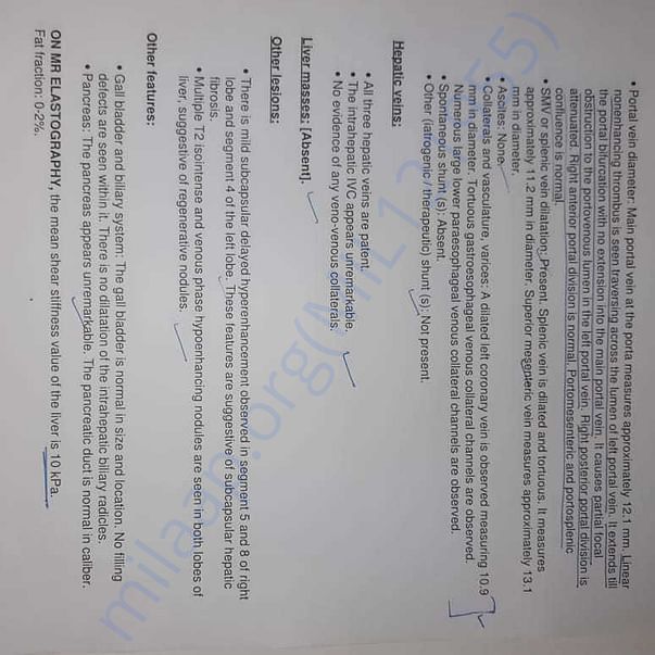 Medical Report