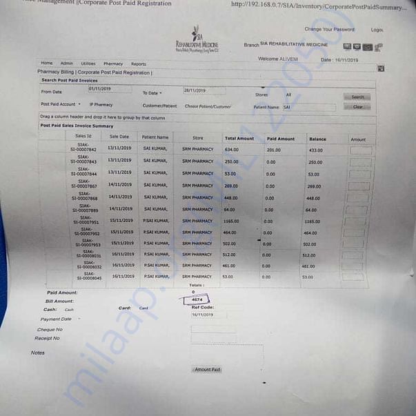 Medical Report