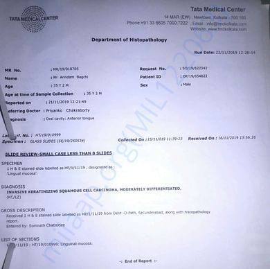 Medical Report