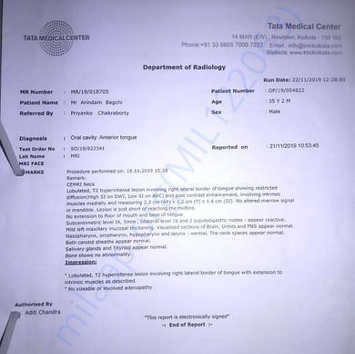 Medical Report