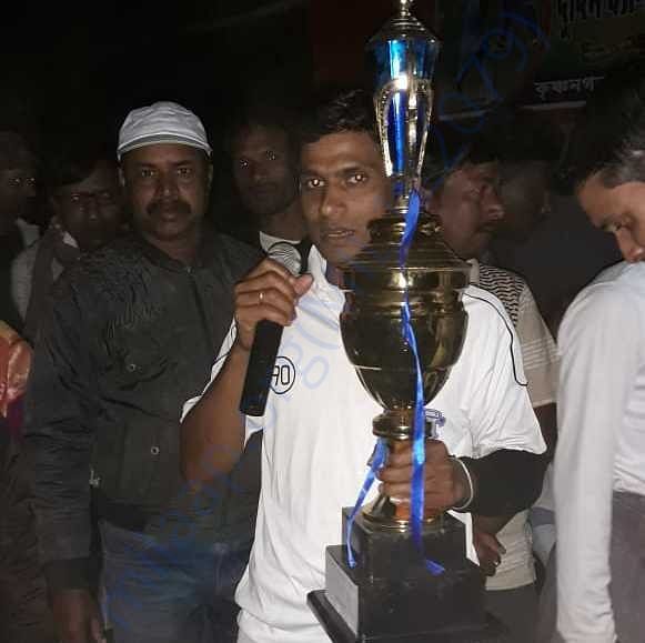 Cricket tournament winner trophy USSA