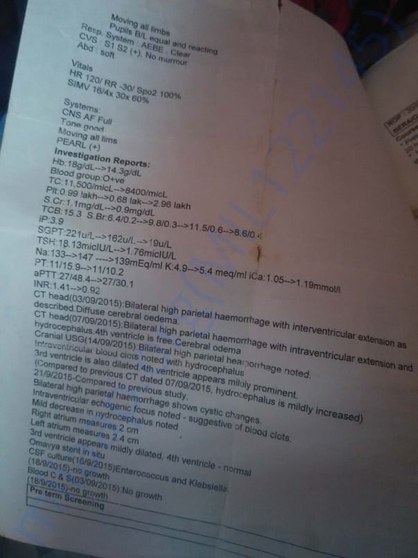 medical report