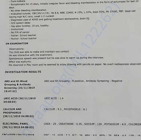 Medical Report
