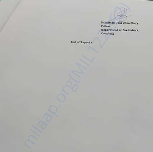 Medical Report