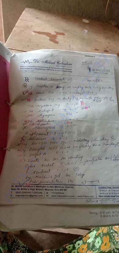 medical report