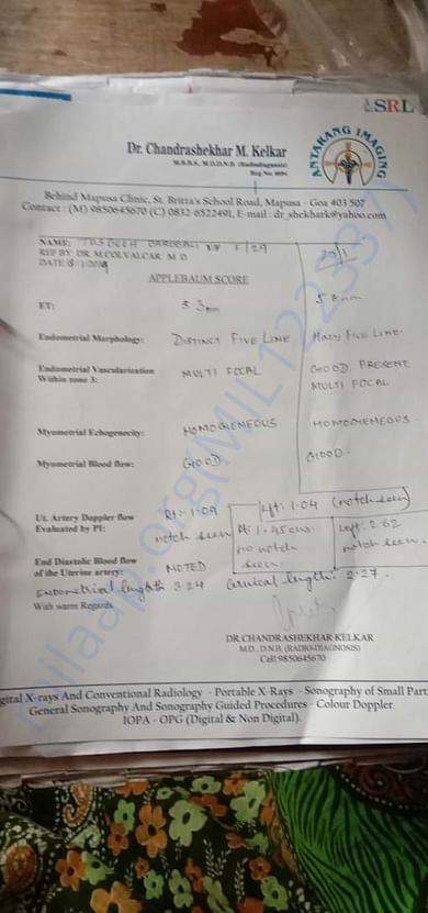 medical report