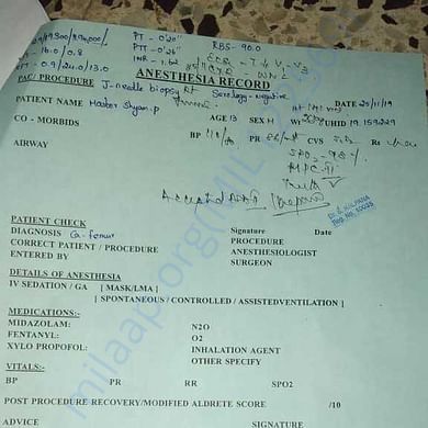 Medical Report