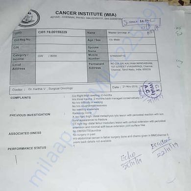 Medical Report