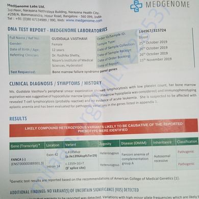 Medical Report
