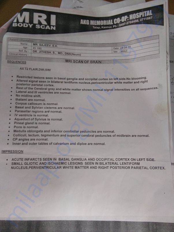 MRI Report