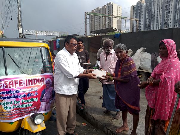 FEEDING TO HUNGRY PEOPLE