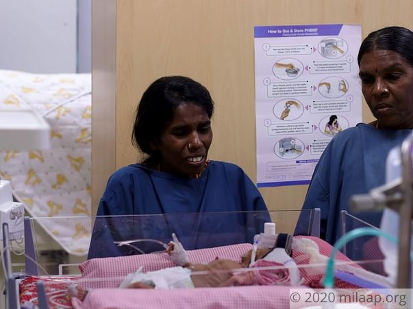 Help Sabitha's Premature Baby Survive