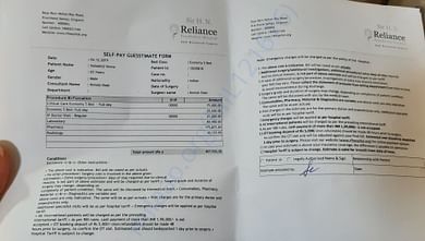 Hospital bill