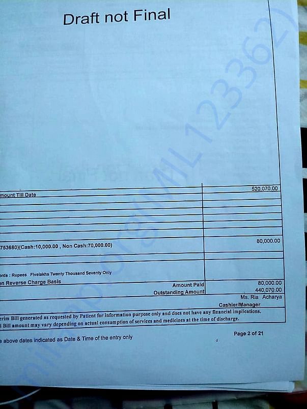 Amount till date
