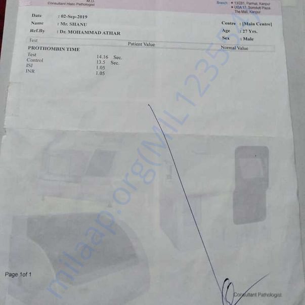 Medical Report