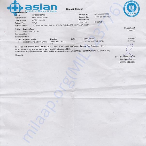 Medical Bill