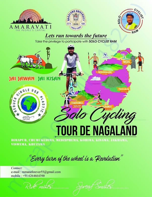 Solo Cycling in Nagaland JAI JAWAN JAI KISAN
