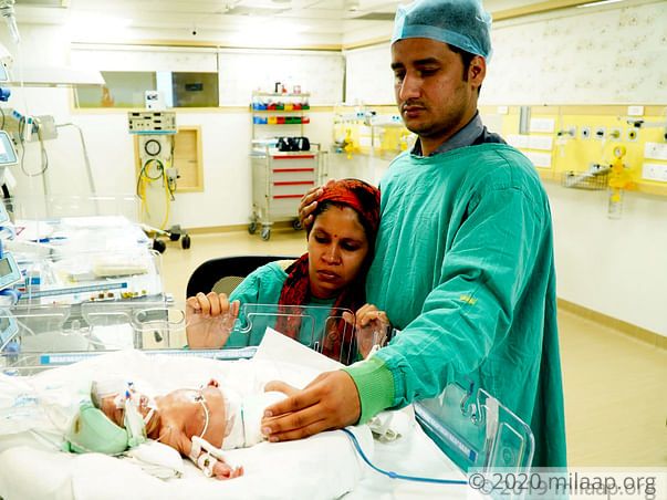 Help Poonam's Baby Recover From Septic Shock