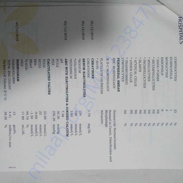 Medical Report