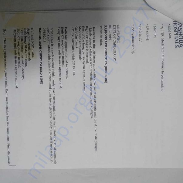 Medical Report
