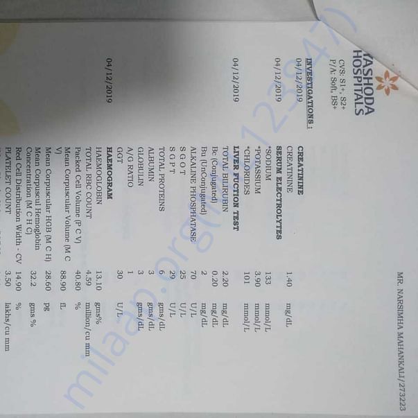 Medical Report