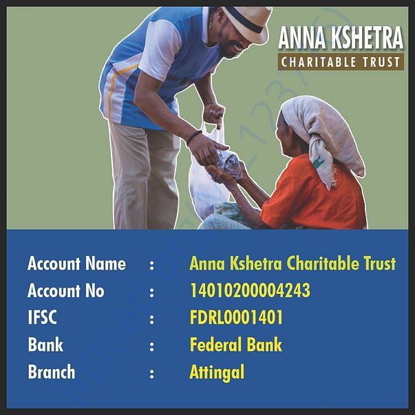 Direct charity account details