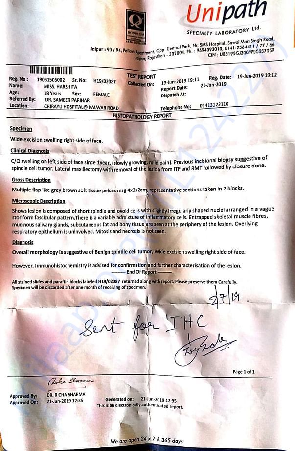 Medical Report
