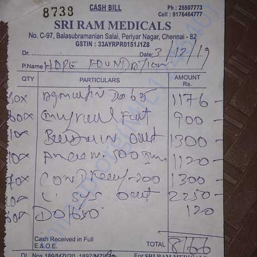 Medical Bill