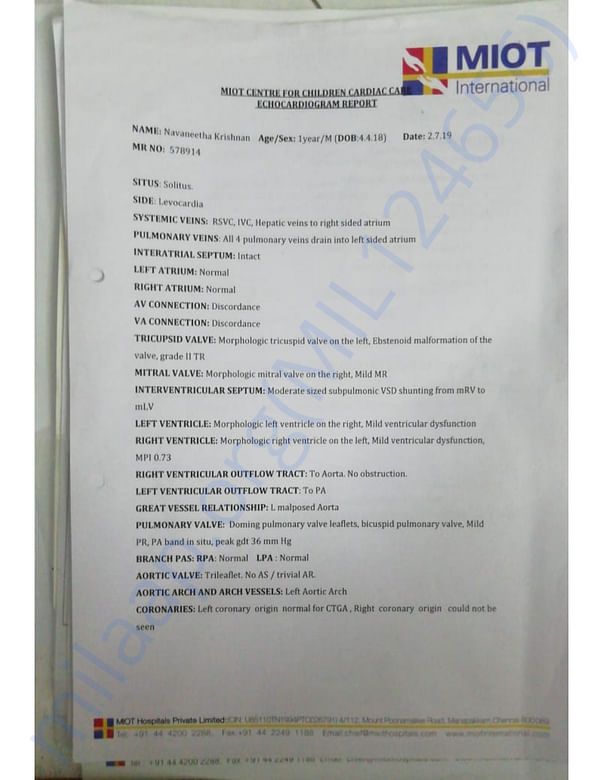Medical Report