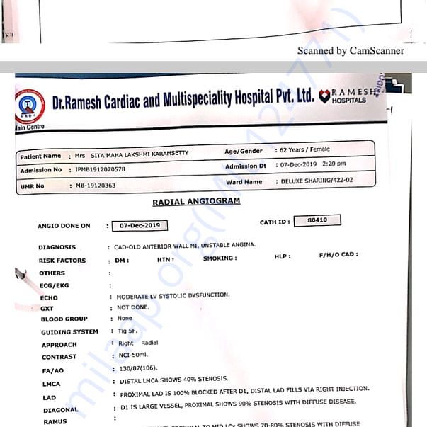 Medical Report