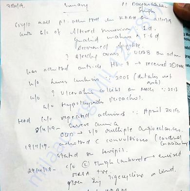 Medical Report