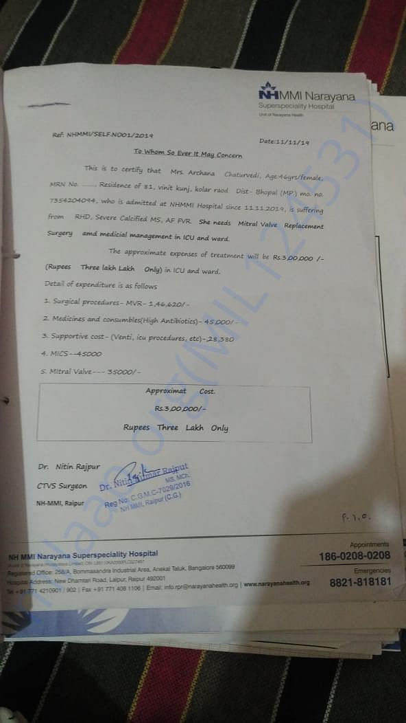 Estimation Letter