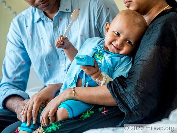 Help Ahan Fight Hepatoblastoma