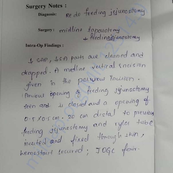 Medical Report