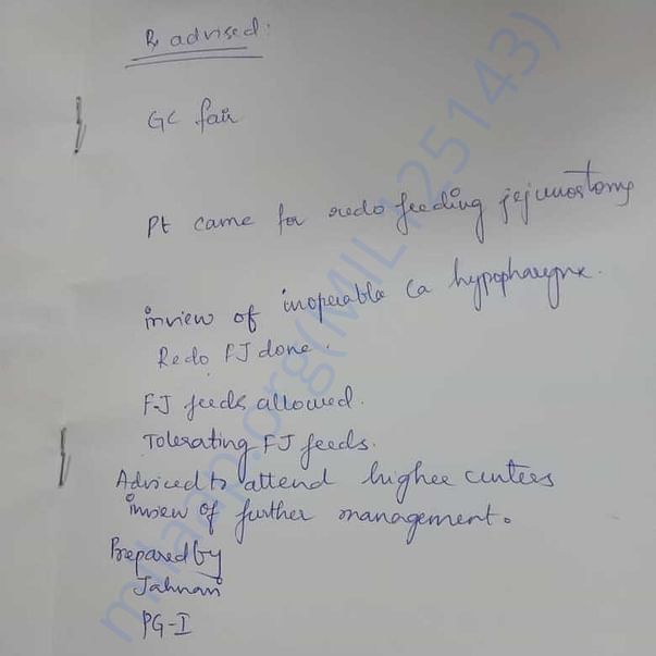 Medical Report